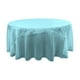thumbnail image 1 of LA - Mantel redondo de organza con espejo transparente de 132 pulgadas, turquesa LA Linen TCOrgz132R_TurquoiseO52, 1 of 1