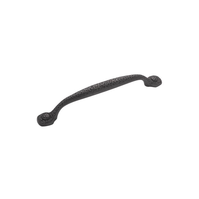 Hickory Hardware P2997-BI 160 mm Center to Center Refined Rustic Collection Pull, Black Iron