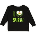 thumbnail image 3 of Inktastic I Love Sushi- cute Boys or Girls Long Sleeve Toddler T-Shirt, 3 of 5