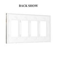 thumbnail image 2 of Game Graphics Switch Cover Decorative Wall Plate / 4-Gang Screwless / Standard Size 4.5x8 in, 2 of 5