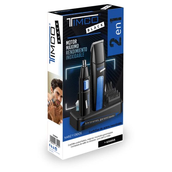 Delineadora Recortadora Barba Trimmer Peines Guia de Aumento