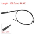 thumbnail image 2 of Car Engine Center Hood Release Cable Wire Black for BMW E60 E61 528i 530i 535i 51237184454, 2 of 5