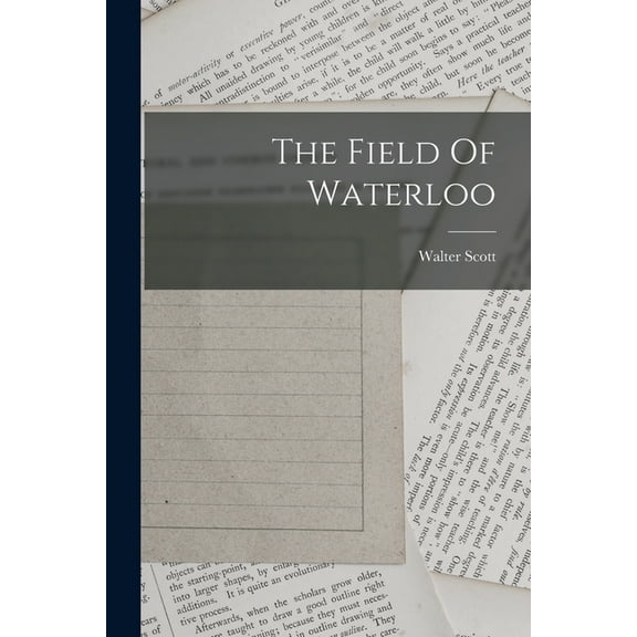 The Field Of Waterloo, (Paperback)