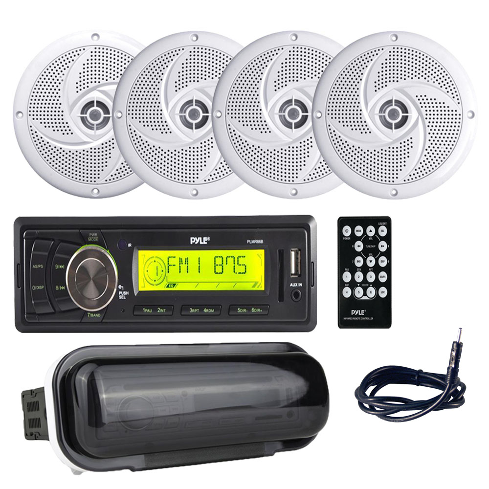 marine radio and speakers walmart