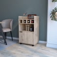 thumbnail image 4 of Newboti Furniture Macadamia 1-Door Bar Cart 25997, 4 of 6