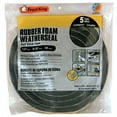thumbnail image 1 of Thermwell R930H Black Foam Weather-Strip Tape - 0.5 x 0.56 in., 1 of 1