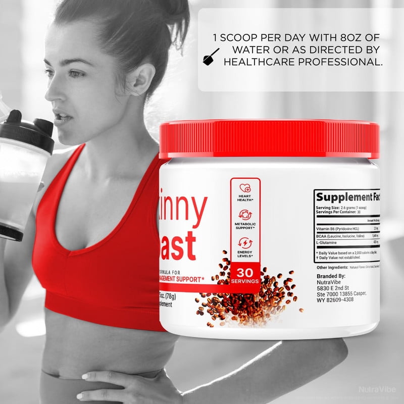 (2 Pack) Skinny Roast Powder - Naturally Supports Active Lifestyle and Fitness, Premium Supplement For Lasting Energy & Health, SkinnyRoast Coffee Detox Formula, Official Review (120 Servings)