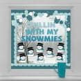 thumbnail image 6 of 91 Pieces Winter Bulletin Board Decorations with 100 Glue Point Dots Assorted Snowman Snowflakes Cartoon Accents Cutouts for Bulletin Board Classroom Decoration School Home Holiday Party$$Office, 6 of 8