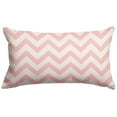 thumbnail image 2 of Majestic Home Goods Decorative Coral Chevron Small Pillow, 2 of 5