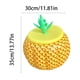 thumbnail image 3 of Cubo enfriador de piña inflable con tapa, enfriador de bebidas flotante para fiestas en la piscina, playa, picnic, jardín, 40 cm, amarillo, 3 of 5