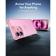 thumbnail image 2 of Funda de teléfono ESR Air Armor Series para iPhone 16 - Rosa esmerilado, 2 of 7