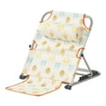 thumbnail image 3 of Respaldo para Cama Soporte Elevable Cojín de Lectura Silla de Respaldo Plegable con Múltiples Ángulos de Inclinación Adecuado para Playa Suelo Y Acam Étnico, 3 of 8