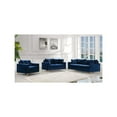 thumbnail image 5 of Meridian Furniture Naomi Contemporary Velvet Sofa in Navy, 5 of 8