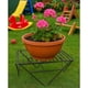 thumbnail image 4 of Base Metálica para Maceta Grande con Soporte Elevador de Plantas Interior y Exterior Estructura Resistente Anticorrosivo para jardín y hogar, Negro de uso Rústico o Moderno, 4 of 9