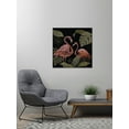 thumbnail image 5 of Marmont Hill Mh-Jultcn-27-C-18 18" X 18" "Flamingo Sweetheart Iii" Frameless Giclee, 5 of 6