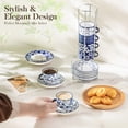 thumbnail image 6 of Malacasa Stackable Espresso Cups Set of 6, 2.5 oz Cappuccino Cups with Saucers and Rack, Coffee Mugs for Specialty Coffee Drinks, Latte and Tea, 6 of 12