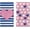 Love Heart Stripes, variant on Valentines Day Kitchen Dish Towels Set of 2, Pink Blue Love Heart Stripes Drying Hand Towel Baking Cooking Cloth, Anniversary Wedding Bathroom Home Decoration 18'''' x 26''''