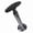 Black, variant on 1Pc Stainless Steel Pineapple Cutter & Peeler, Ergonomic Non-Slip Handle, Quick Fruit Slicer in 30 Seconds, Durable Kitchen Tool in Black, Green & Yellow