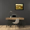 thumbnail image 4 of Volkers, Emil 24x19 Black Modern Framed Museum Art Print Titled - Horse Breeds II, 4 of 5
