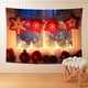thumbnail image 1 of Fondo de Navidad, tela decorativa, pared de chimenea de Navidad, tela para colgar, árbol de Navidad, diseño de celebración de vacaciones en casa, 1 of 6
