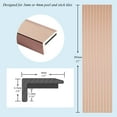 thumbnail image 4 of Sunwings Glossy Rose Gold 12 in. x 0.18 in. Aluminum Peel and Stick Backsplash Tile Edge Trim (10 Piece), 4 of 5