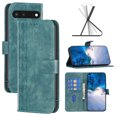 thumbnail image 1 of SaniMore Case for Google Pixel 7 (6.3" 2022), PU Leather Wallet with Card Slots Cash Pocket Magnetic Closure Flip Kickstand Shockproof TPU Full Body Protective Business Shell, Green, 1 of 8