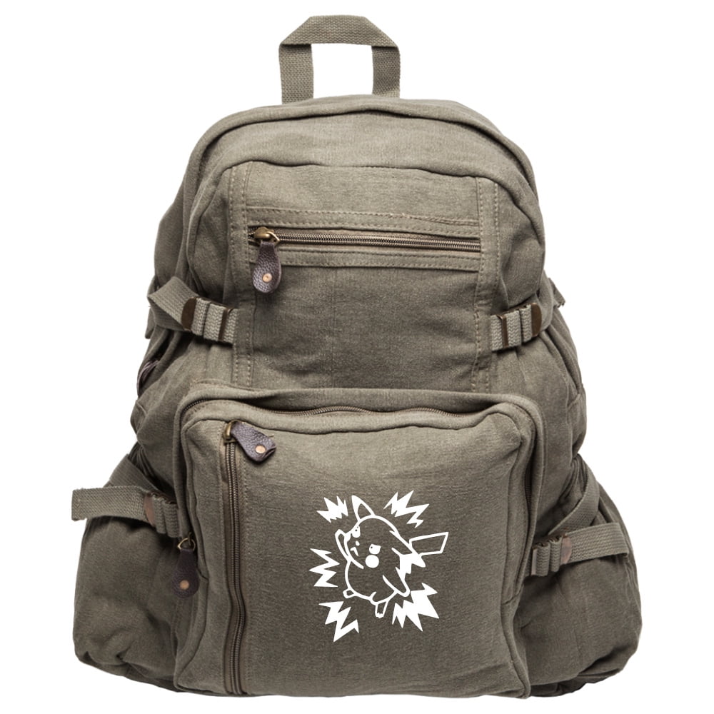 pokemon canvas backpack