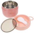 thumbnail image 3 of 1 Ensemble Tasse de Petit-Déjeuner en Acier Inoxydable Tasse de Céréales Tasse de Lait Multi-Usage Récipient à Soupe Portable, 3 of 9