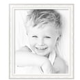 thumbnail image 2 of ArtToFrames 27" x 32" Majestic White Picture Frame, 27x32 inch Silver Wood Poster Frame (WOM-5198),  Pack, 2 of 7
