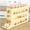 Color 497, variant on Egg Storage Rack for Fridge | Auto Rolling Fridge Egg Holder Rack for Kitchen | Egg Tray Organizer | 4 Tiers Tilted Design Container for Eggs (Gray)