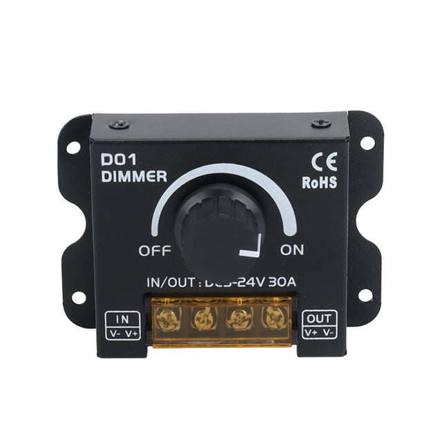 Controlador De Atenuación De Iluminación, Atenuador LED De Disipación De Calor De Alta Resistencia De 2 Canales Con Control Remoto Inalámbrico Para El Hogar Para KTV ANGGREK LED Dimmer