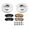 thumbnail image 2 of PowerStop Front Geomet Coated Brake Rotor and Pad Kit Fits: HONDA ISUZU Select Models CRK5259, 2 of 4