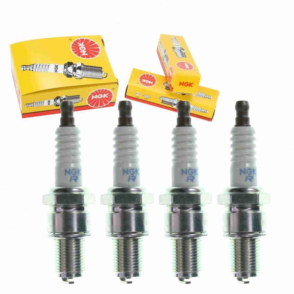 4 pc NGK 7986 Standard Spark Plugs for 94702-00396 94709-00396 Ignition Wire Secondary