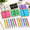 Confetti, variant on 24 Mini Motivational Pens Notepads Bulk Office Gift Set Scenery