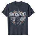 thumbnail image 4 of Mens T Shirt Casual Slim Fit Crewneck Streetwear Pullover Tees Short Sleeve Performance Tee for Gym Tennis, 4 of 4