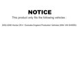 thumbnail image 2 of Front Right Suspension Strut Coil Spring Assembly 78A-11668 For 2002-2006 Honda CR-V Excludes England Production Vehicles (With VIN SHSRD), 2 of 2