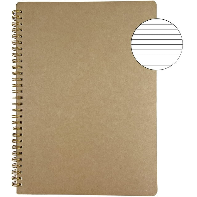 Spiral Graph Paper Notebook,B5 Grid Notebooks Piral Bound Journal