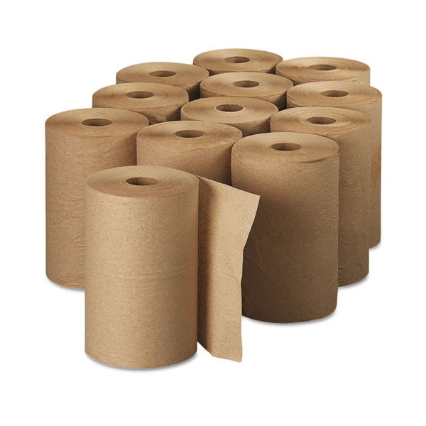 Scott 100 Recycled Kraft 8" Roll Paper Towels, Case Of 12 Rolls (02021