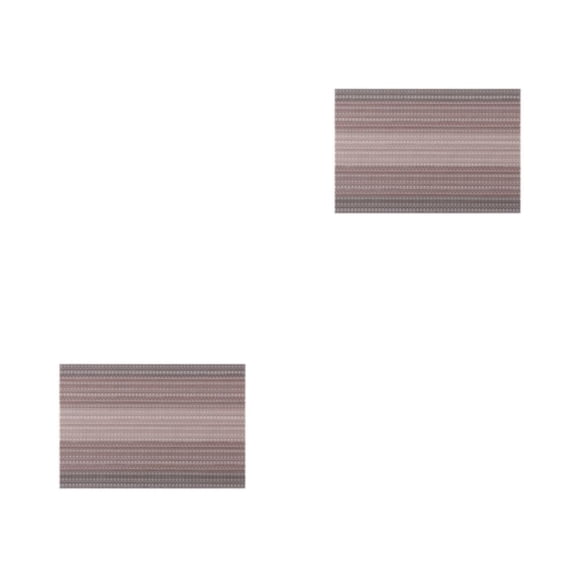 Manteles individuales Wosthever para mesa 2piezas de PVC forma cuadrada decoraciones de estilo Café