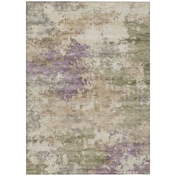 Dalyn Rugs Machine Washable Indoor/Outdoor Chantille ACN2068 Beige 10' x 14' Rug