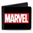 thumbnail image 1 of Marvel Box Logo Black Bi-Fold Wallet, 1 of 7