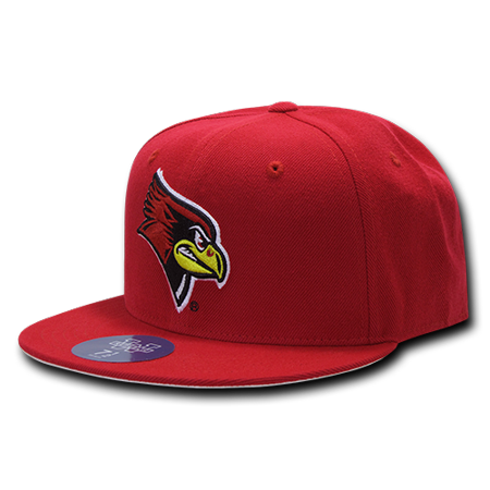 Acrylic College Hat - NCAA Illinois State University Freshmen College Fitted Caps Hats 7 1/4 Red