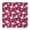 Red Baseballs and, variant on Red Baseballs and Stars Pattern Square Fitted Tablecloth with Elastic Edge,Square Table Cover,Washable Elastic Table Cover for Home Kitchen Party Decor 34"x34"