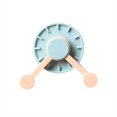 thumbnail image 2 of Soporte Para Pegatinas Sin Perforaciones, Gancho Para Máscara，4 Ganchos Giratorios Para Reloj Cateissary HA027679-03, 2 of 7