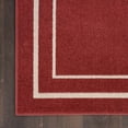 thumbnail image 2 of Nourison Essentials Indoor/Outdoor Brick/Ivory 5' x square Area Rug, (5 Square), 2 of 11