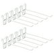 thumbnail image 1 of Uxcell 10 Pcs Ganchos de Pared de Rejilla 8 pulgadas Ganchos de Exhibición para Accesorios de Pared de Rejilla Plata, 1 of 7