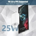 thumbnail image 2 of USB C Fast Charger, 25W Samsung Charger Super Fast Charging Type C Android Phone Charger Block for Samsung Galaxy S24/S24 Ultra/S24+/S23 Ultra/S23/S23+/S22/S21/S20/Note 10/Note 20 with 6.6FT Cable, 2 of 7