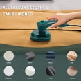 thumbnail image 5 of Zshan 1 piece（Green）Portable Handheld Iron,Mini Handheld Steamer Iron for Clothes,Wrinkle Remover Mini Ironing Machine Support Dry and Wet Ironing for Home and Travel, 5 of 5