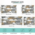 thumbnail image 2 of Cute Polar Bear Pillowcase King Size, Super Soft Pillow Shams Covers, Plush Cozy Pillow Cases with Zipper, 20" X 40"（134） Home Decor Gifts, 2 of 6