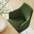 thumbnail image 5 of Lippa Swivel Dining Armchair in White Moss Green, 5 of 10